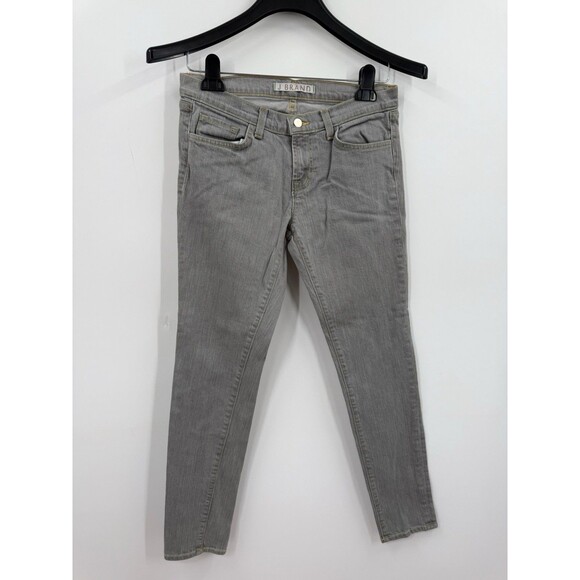 J Brand Gray Jeans 28 Women's Slim Skinny - Picture 1 of 8